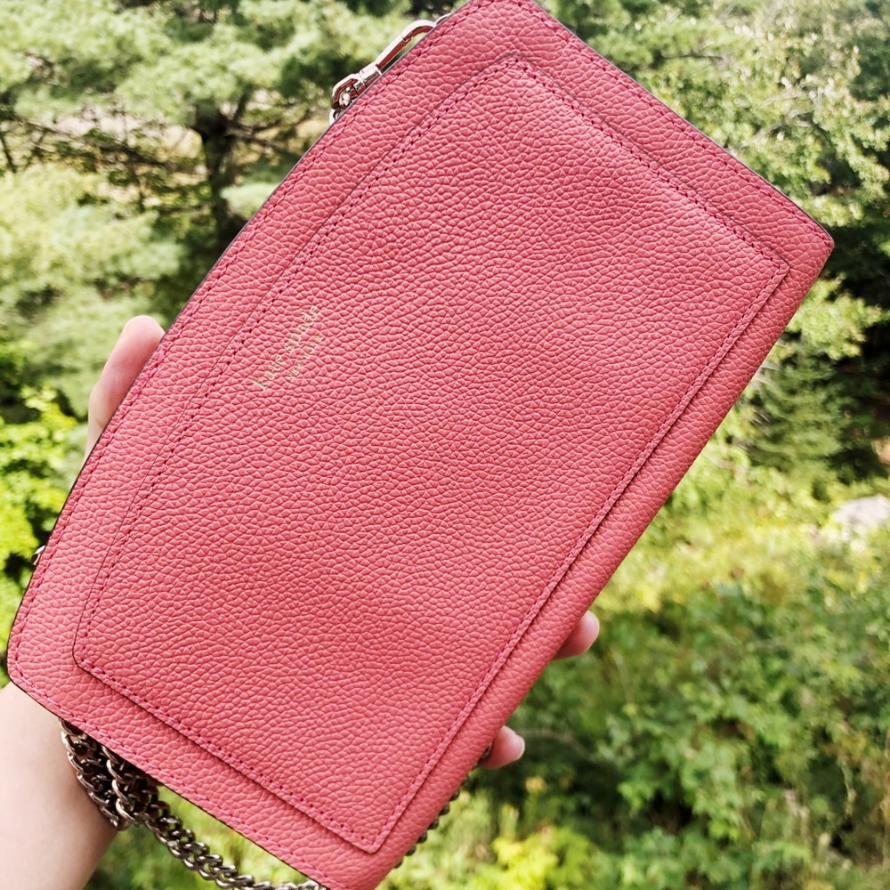 💞👜NWT Kate Spade Margaux Crossbody Peach🌸 - Picture 2 of 7
